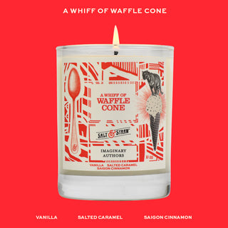 A WHIFF OF WAFFLE CONE - CANDLE